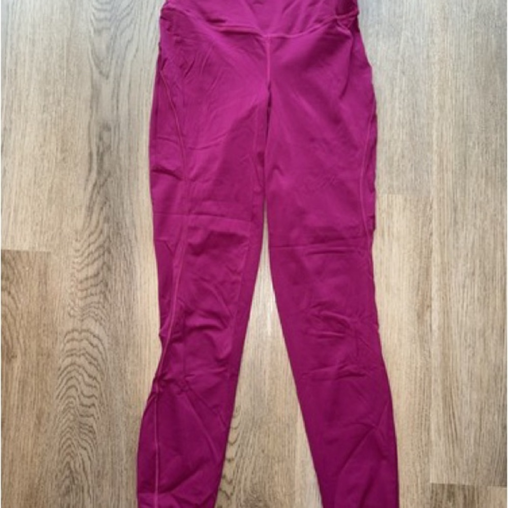 Lululemon base pace high rise tight 25” Magenta - Picture 6 of 6